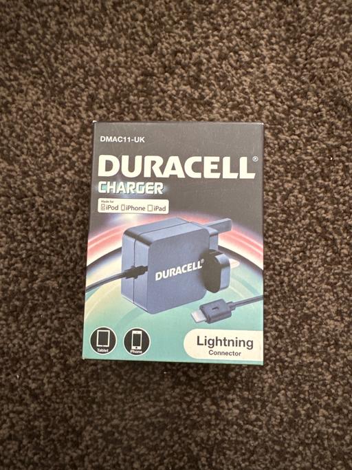 Buy & Sell Lancashire Blackburn with Darwen - Photos for Duracell DMAC11-UKMains Charger for iPhone