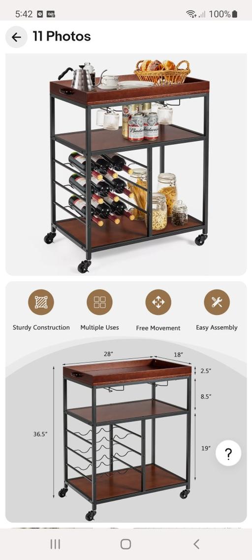 Buy & Sell South Yorkshire Sheffield - Photos for bar serving cart