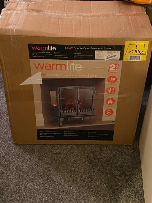 Buy & Sell Staffordshire Newcastle-under-Lyme - Photos for Warmlite 1800kw Double Door stove