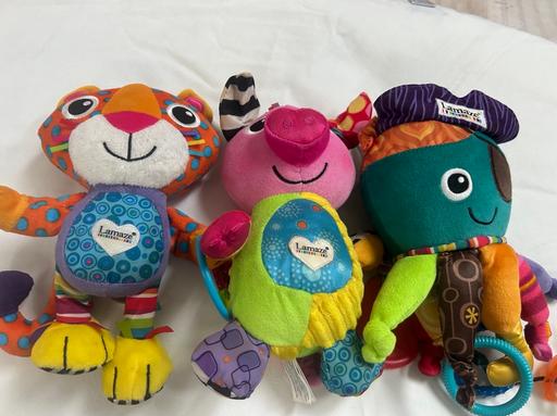 Buy & Sell Kent Dartford - Photos for 3 x Lamaze soft baby toys vgc