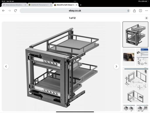 Buy & Sell West Midlands Birmingham - Photos for MAGIC CORNER cupboard storage mechanism