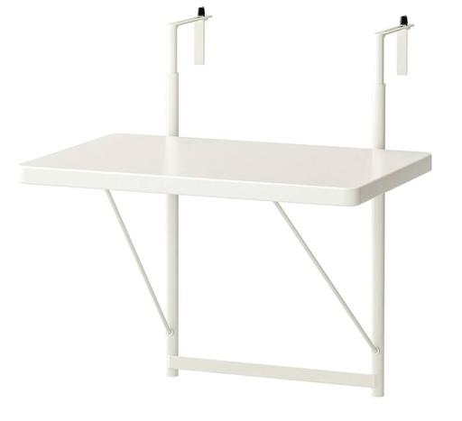 Buy & Sell North West London Swiss Cottage - North West London - Photos for WHITE BALCONY TABLE - IKEA TORPARÖ