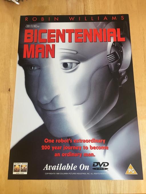 Buy & Sell North Northamptonshire Knuston - North Northamptonshire - Photos for Bicentennial man Robin Williams movie poster