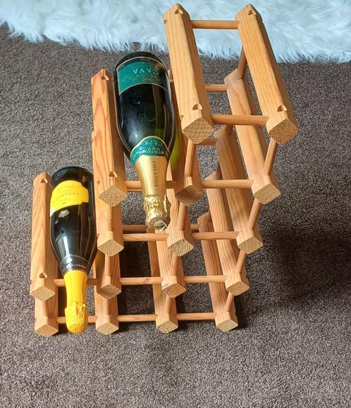 Buy & Sell Greater Manchester Stockport - Photos for Wooden Wine Rack