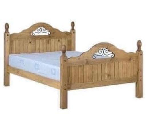 Buy & Sell South Yorkshire Rotherham - Photos for Corona scroll double Bedframe