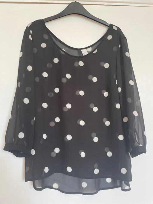 Buy & Sell Kent Folkestone and Hythe - Photos for H&M Divided Ladies top - size 16