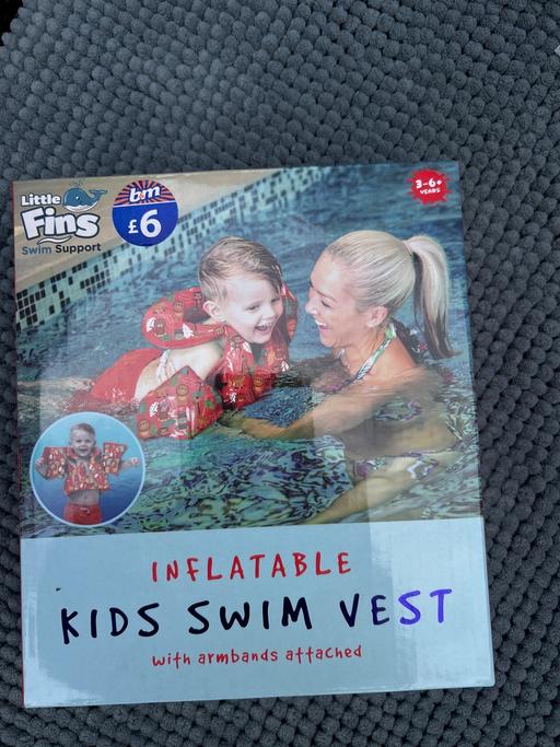 Buy & Sell Merseyside Knowsley - Photos for Inflatable swim vest with arm bands. Age 3-6