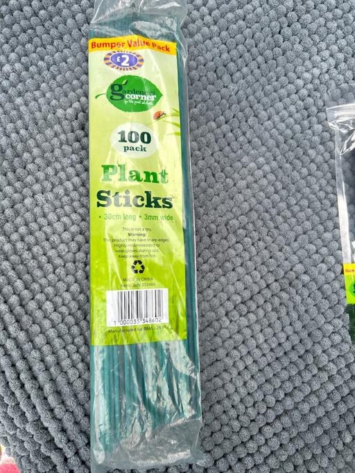 Buy & Sell Merseyside Knowsley - Photos for Plant sticks. Pack of 100. New