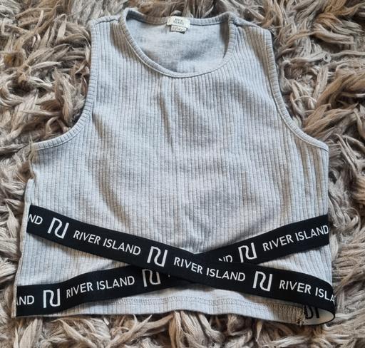 Buy & Sell West Yorkshire Kirklees - Photos for Grey River Island Crop Top - 11-12 years