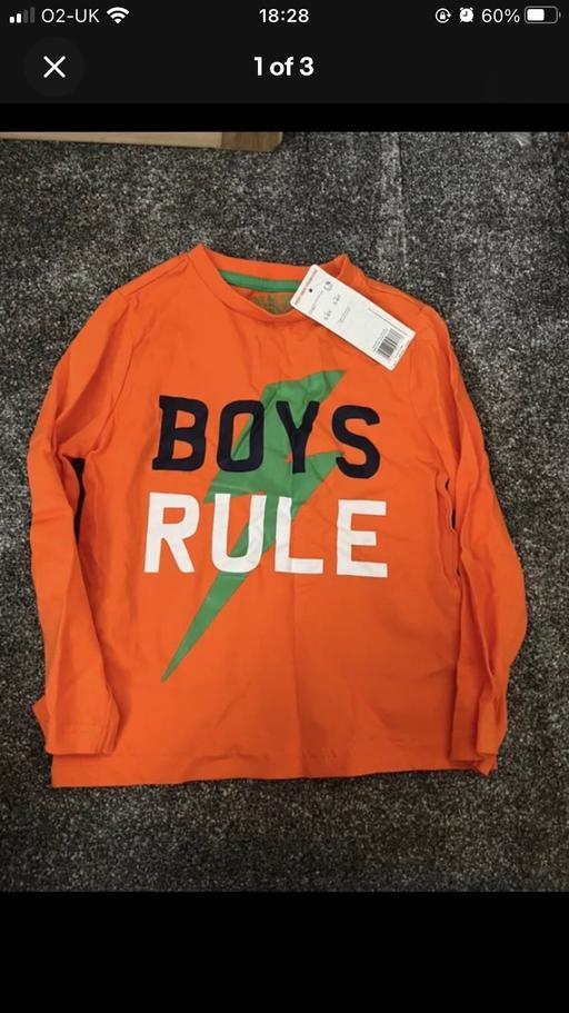 Buy & Sell Gloucestershire South Gloucestershire - Photos for Boys top rule slogan 5-6 year T-shirt top