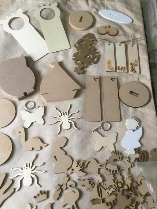 training Nottinghamshire Mansfield - Photos for A nice box of Wooden Items for Craft Work