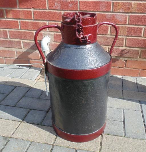 Buy & Sell West Midlands Sandwell - Photos for (#1296) old vintage metal milk churn