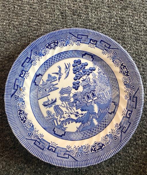 Buy & Sell Lancashire Blackpool - Photos for 1 blue willow dinner plate