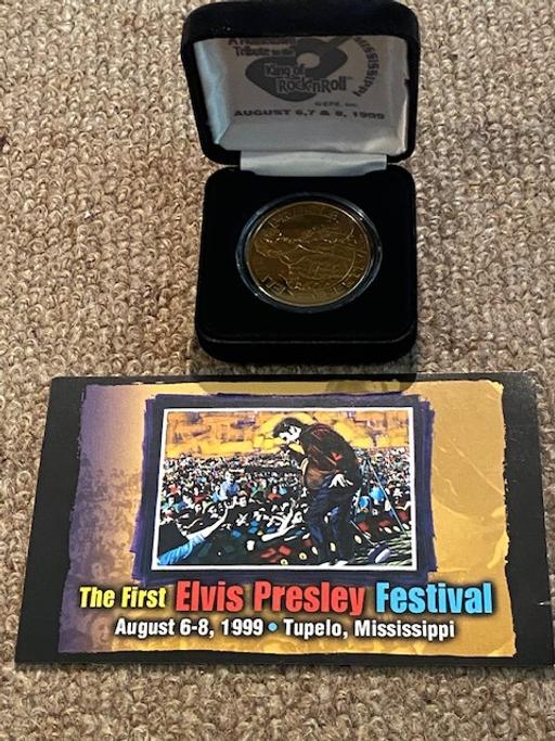 Buy & Sell Bristol Totterdown - Bristol - Photos for Elvis Coin - 1st Ever Tupelo Festival