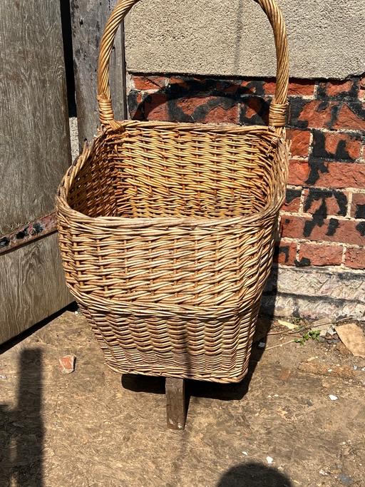 Buy & Sell Essex Colchester - Photos for Wicker Basket trolley