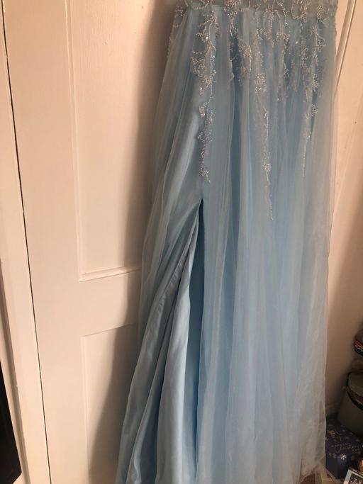 Buy & Sell West Midlands Walsall - Photos for Pale blue prom dress. size 10