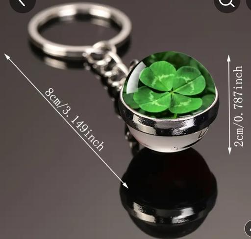 Buy & Sell South East London Selhurst - South East London - Photos for 3D effect Four Leaf Clover Ball Key Ring