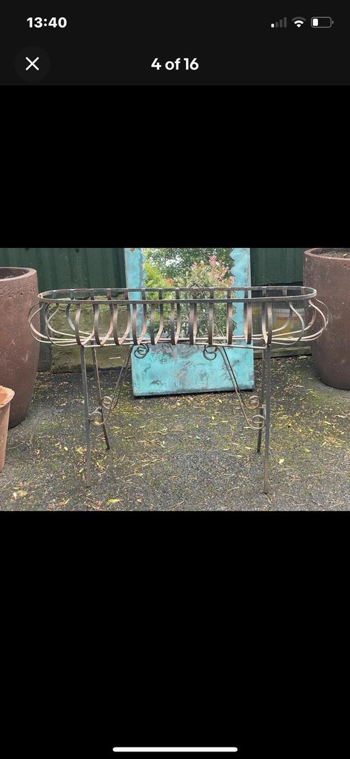 Buy & Sell Cheshire East Over Alderley - Cheshire East - Photos for Vintage reclaimed Garden Metal Trough plante