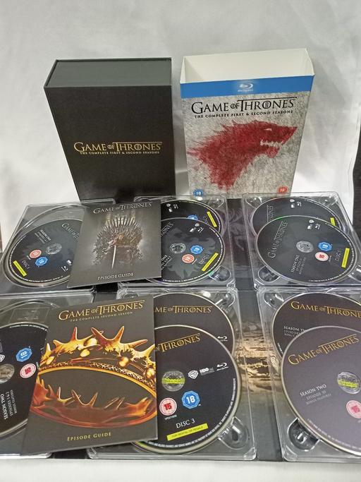 Buy & Sell West Midlands Birmingham - Photos for GAME OF THRONES BLU-RAY FIRST/SECOND SEASONS.