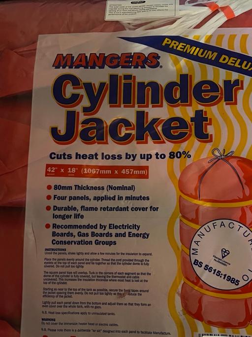 Buy & Sell East London Cann Hall - East London - Photos for Hot Water Cylinder Jacket