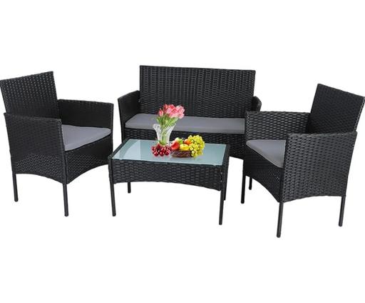 Buy & Sell Small Heath Birmingham - Photos for Rattan Garden Furniture 4 Piece Set Table Sof