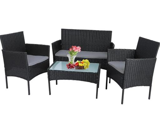 Buy & Sell West Midlands Birmingham - Photos for Rattan Garden Furniture 4 Piece Set Table Sof