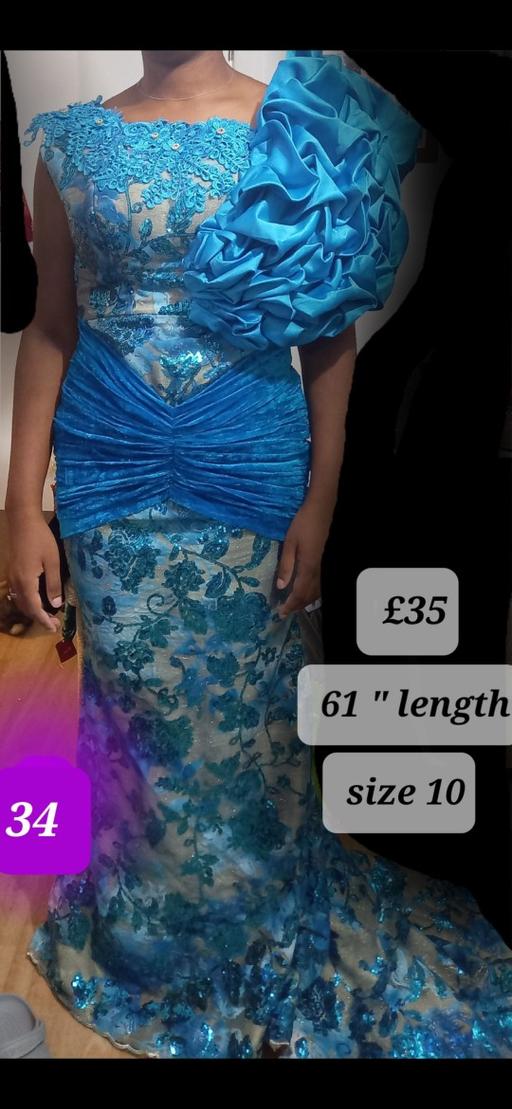 Buy & Sell South East London Old Kent Road - South East London - Photos for Beautiful Teal evening dress size 12
