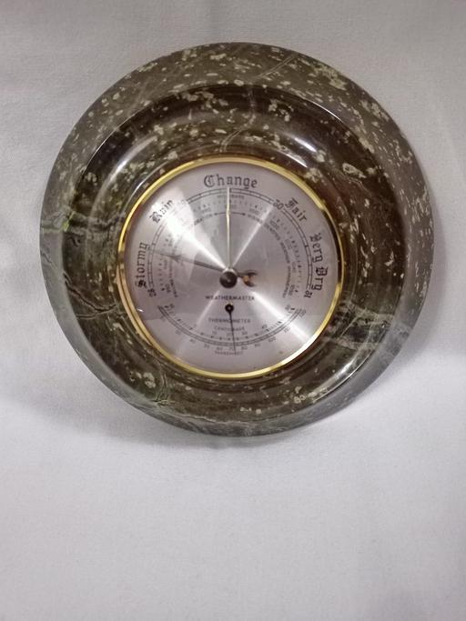 Buy & Sell West Midlands Birmingham - Photos for CORNISH SERPENTINE WEATHERMASTER BAROMETER.