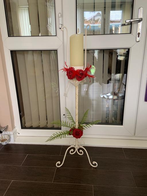 Buy & Sell South Yorkshire Doncaster - Photos for False candle and wrought iron stand