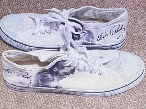 Buy & Sell Bristol Saint Augustines - Bristol - Photos for V.RARE: Elvis Canvas Shoes **GC**