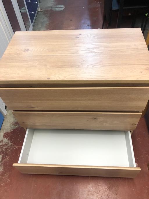 Buy & Sell Warwickshire Warwick - Photos for Jenson 3 drawer chest oak effect