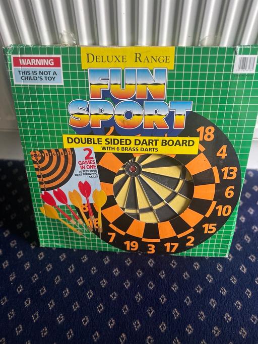 Buy & Sell Lancashire Hyndburn - Photos for Double Sided Dart Board (Deluxe Range)