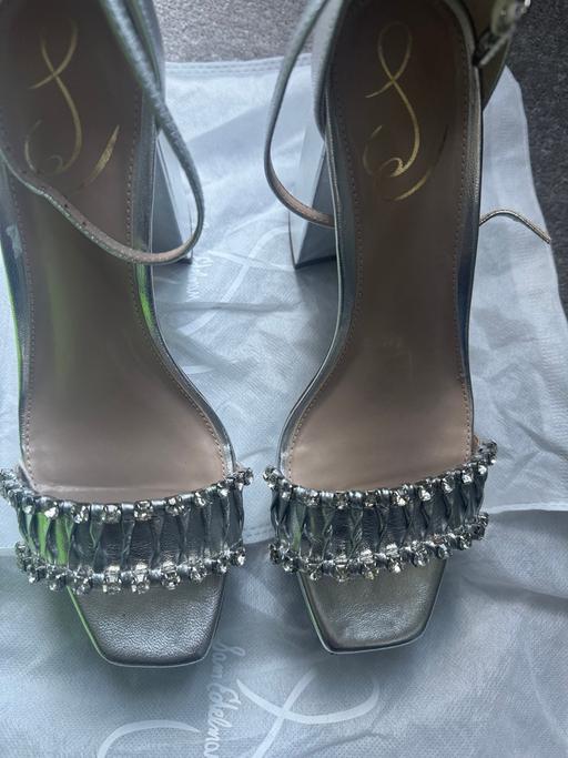 Buy & Sell West London Edgware Road - West London - Photos for Silver leather platformSandals - Sam Edelman