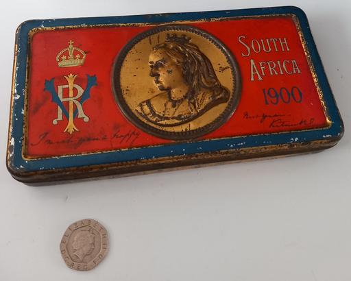 Buy & Sell Merseyside Saint Helens - Photos for Queen Victoria Boer War Gift Tin 1900