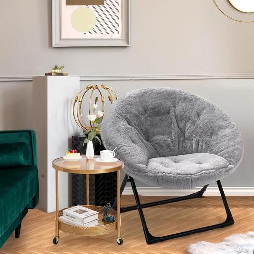 Buy & Sell Central London Charing Cross - Central London - Photos for Moon Chair Plush Round Chair Saucer Chair