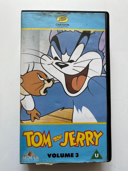 Buy & Sell North Yorkshire Harwood Dale - North Yorkshire - Photos for TOM AND JERRY VOLUME 3 (VHS TAPE)