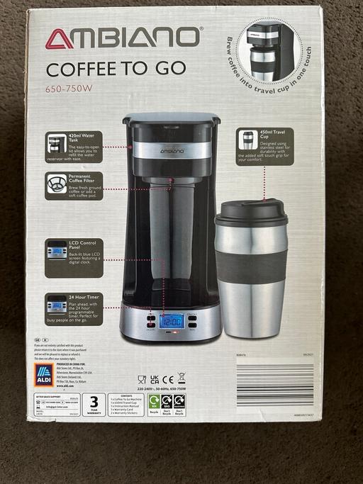 Buy & Sell Greater Manchester Bolton - Photos for Portable Coffee Machine