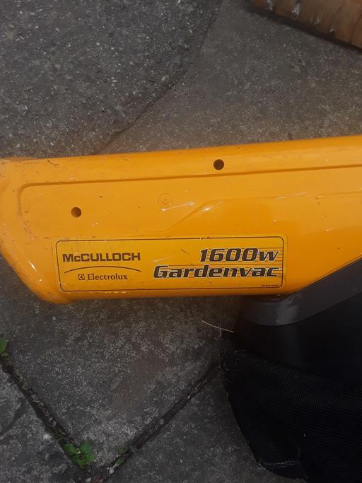 Buy & Sell Worcestershire Bromsgrove - Photos for McCulloch electrolux 1600w vacuum and blower