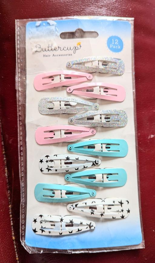 Buy & Sell Blaenau Gwent Georgetown - Blaenau Gwent - Photos for Buttercup 12pk girls hair slides in pink/silv