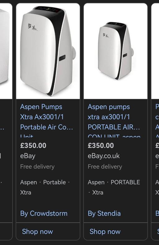 Buy & Sell Warwickshire North Warwickshire - Photos for Portable AC Unit / aspen pumps Xtra