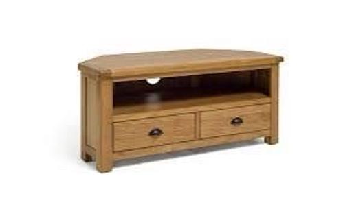 Buy & Sell West Midlands Coventry - Photos for Habitat Kent 2 Drawer Corner TV Unit - Oak