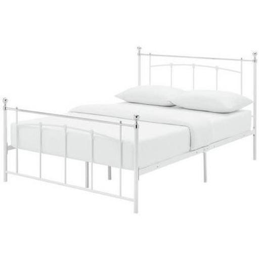 Buy & Sell West Midlands Coventry - Photos for Kingsize Bed Metal Frame - White