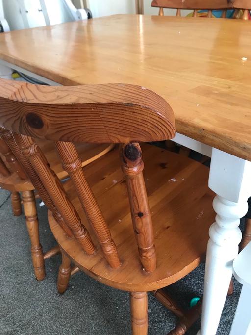 Buy & Sell Greater Manchester Manchester - Photos for Pine Table and Chairs