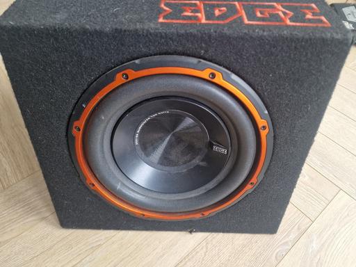 Vehicles West Midlands Birmingham - Photos for 10 INCH EDGE SUB WITH BUILT IN AMP