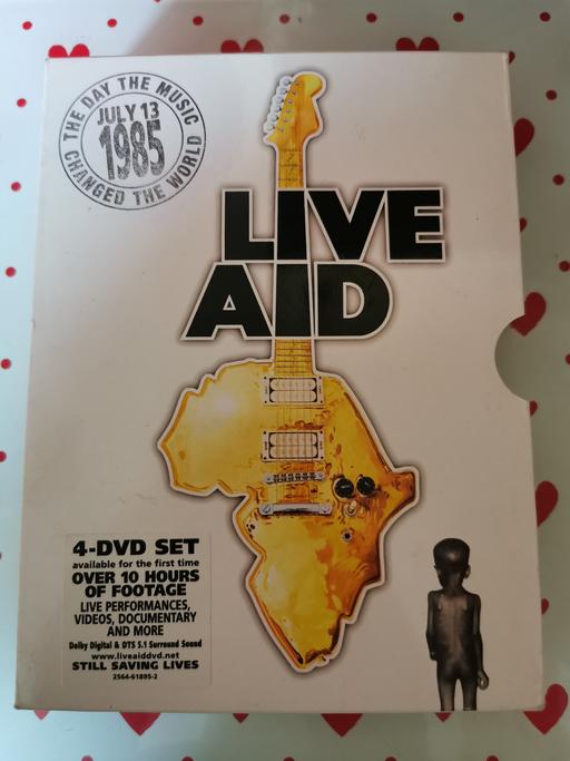 Buy & Sell West Yorkshire Leeds - Photos for LIVE AID - 4 DVD BOX SET.