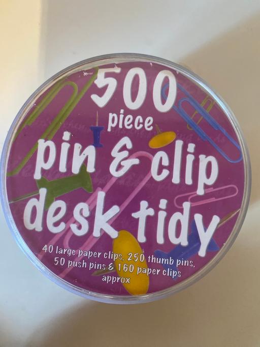 Buy & Sell West London Acton - West London - Photos for 500 piece pin & clip desk tidy..