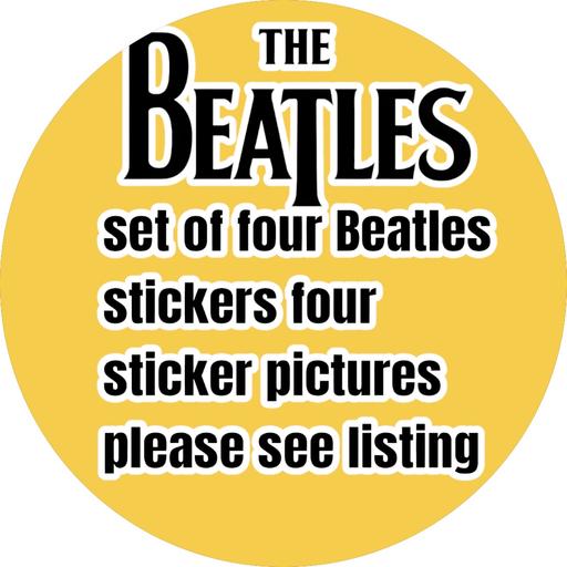 Buy & Sell Nottinghamshire Broxtowe - Photos for Beatles set of four stickers on quality vinyl