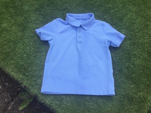 Buy & Sell Wrexham - Wales Chirk - Wrexham - Photos for School polo top age 3/4 yrs light blue