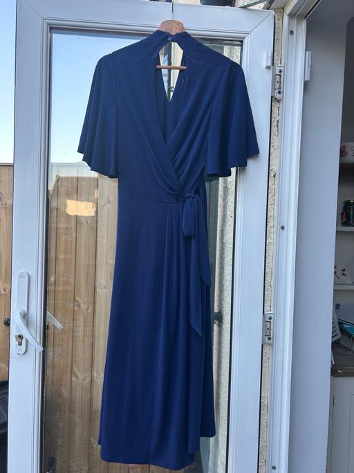 Buy & Sell East London Havering - Photos for Navy blue wrap around dress (8)