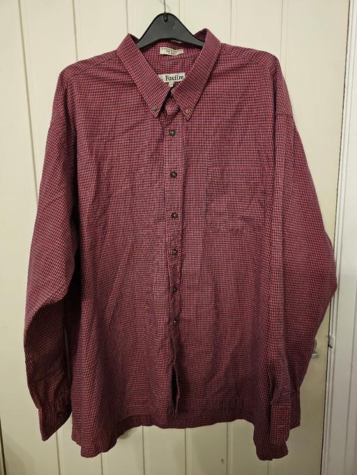 Buy & Sell South Yorkshire Sheffield - Photos for 2xl mens long sleeved shirt foxfire